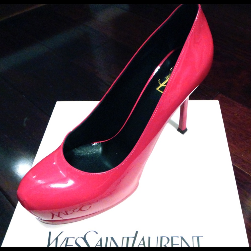 NWT Saint Laurent Tribute Two Pump Size 40/US10